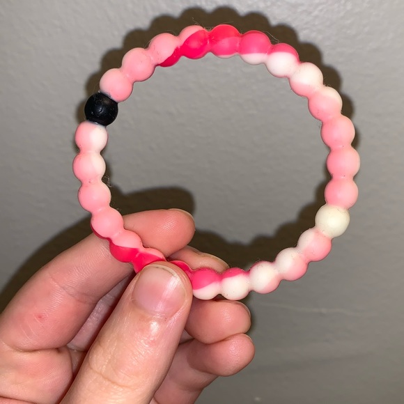 Breast Cancer Awareness Mixed Pink Lokai Bracelet. GOOD condition, loosely worn. - Picture 2 of 6